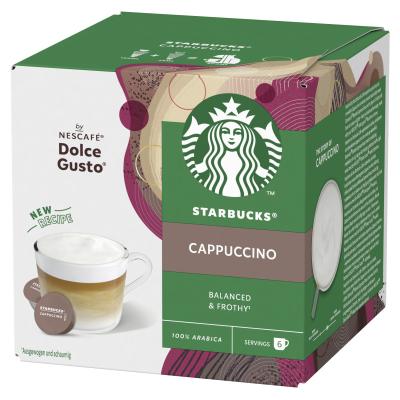 STARBUCKS CAPPUCCINO by NESCAFE DOLCE GUSTO 6+6 Capsule = 120g