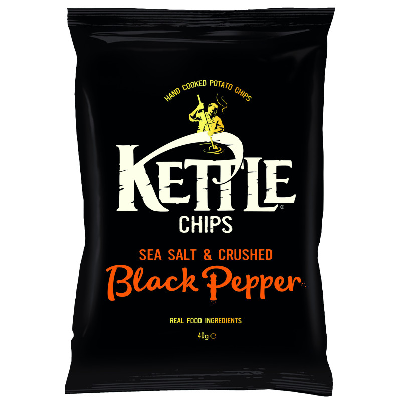 KETTLE Sea Salt & Crushed Black Pepper 40g