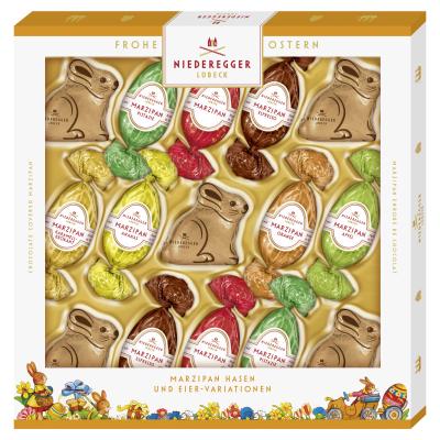 Niederegger Marzipan Eggs Variations and Hares 8-fold assorted 187g