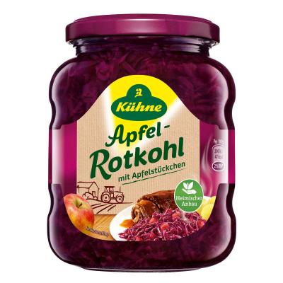 Kühne Apfelrotkohl 370ml 350g