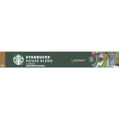 STARBUCKS HOUSE BLEND by NESPRESSO 10 Capsule = 57g