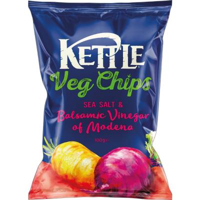 KETTLE CHIPS VEGETABLE. BALSAMIC. VINEGAR 100G