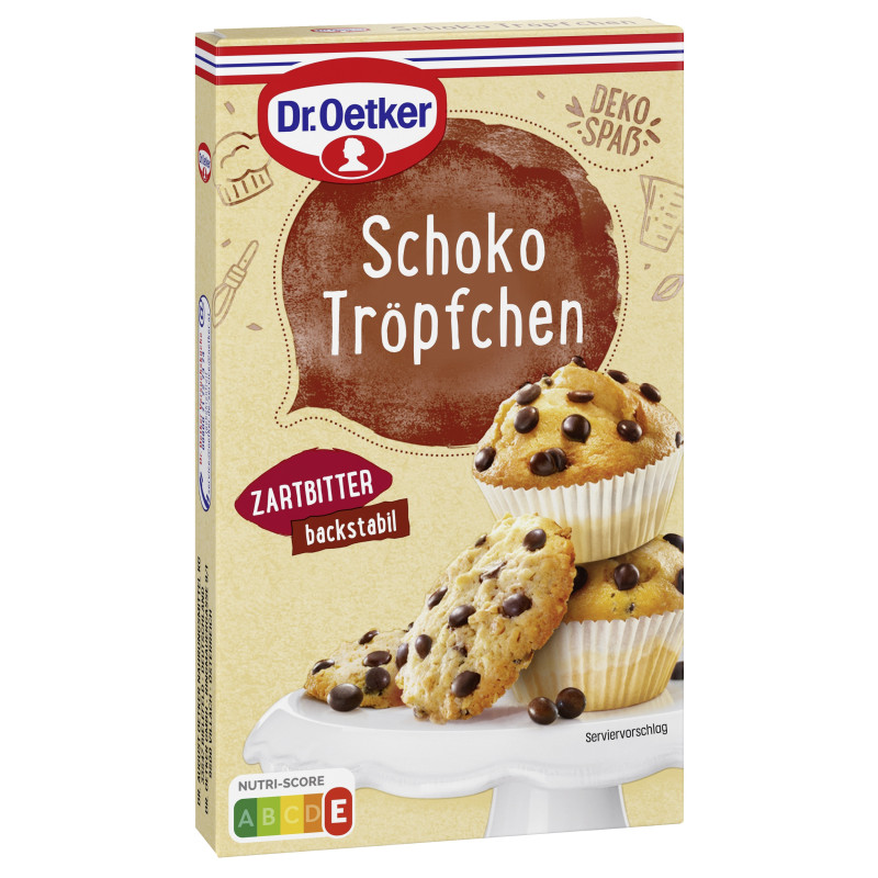 Dr. Oetker Schoko Tröpfchen RAC MB 75g