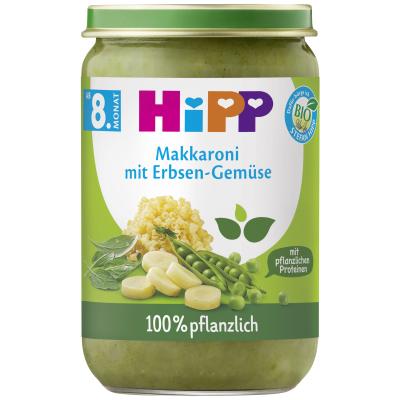 HiPP macaroni with pea vegetable 220g