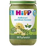 HiPP Makkaroni mit Erbsen-Gemuese 220g