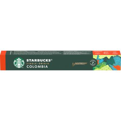STARBUCKS COLOMBIA by NESPRESSO 10 Capsules = 57g
