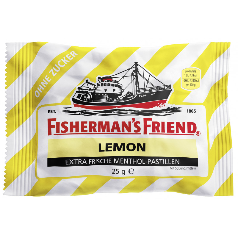 Fisherman's Friend Lemon or Sugar 25g
