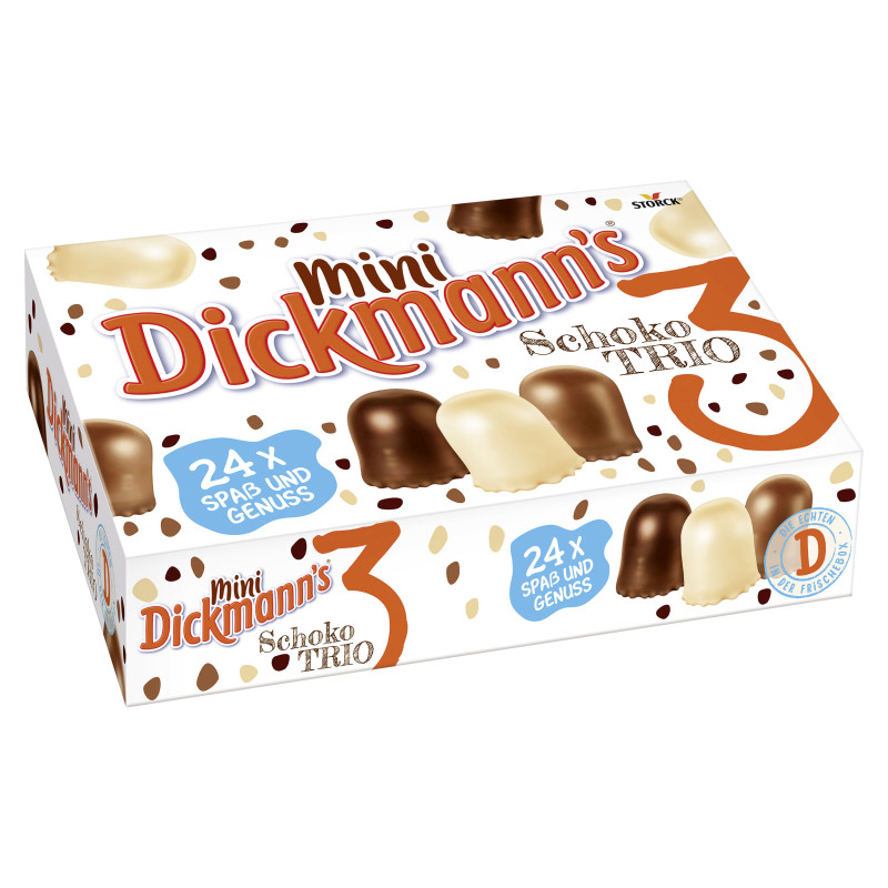 Storck Mini Dickmann's Schoko Trio 24er