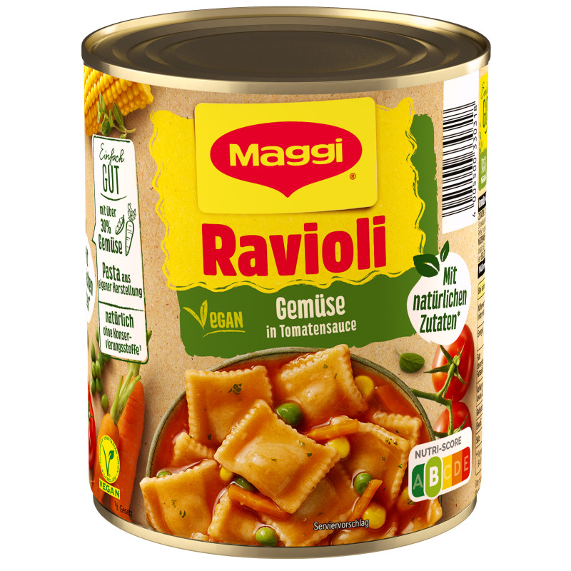MAGGI Vegetable Ravioli 800g