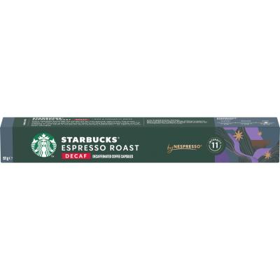 STARBUCKS DECAF ESPRESSO ROAST by NESPRESSO 10 Capsule = 57g