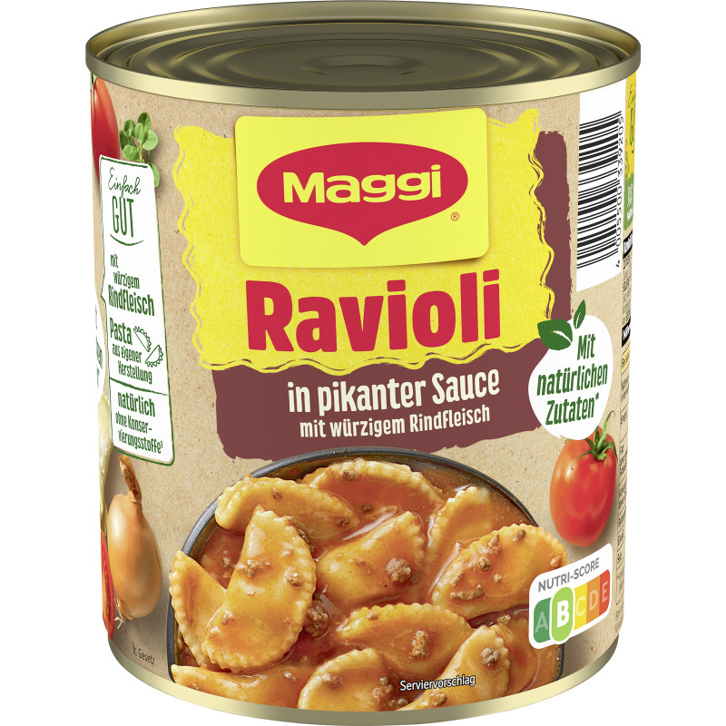 MAGGI Ravioli in pikanter Sauce 800g