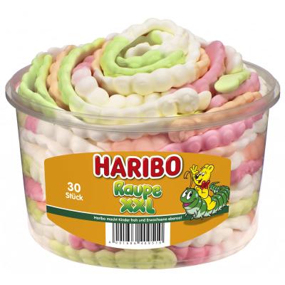 Haribo Caterpillar XXL Marshmallow 1 Can 30 pcs = 960g