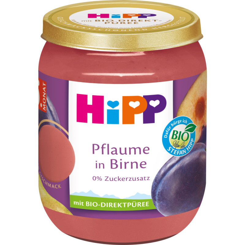 HiPP Pflaume in Birne 160g