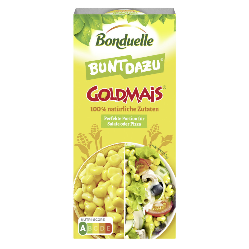 Bonduelle Bunt Dazu Goldmais 2x106ml / 150g