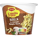 MAGGI 5 MINUTEN TERRINE Nudeln Waldpilz Sauce 56g