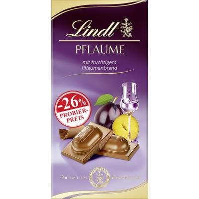 Lindt Pflaume Tafel 100g