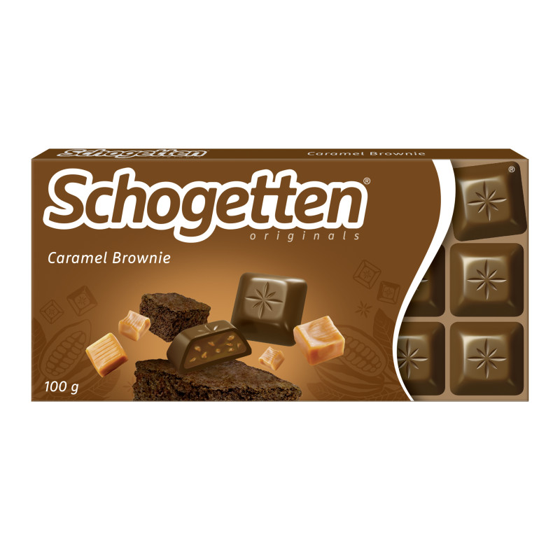 Schogetten Caramel Brownie - 100g