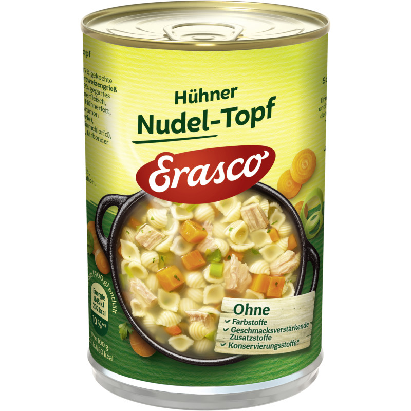 Erasco Hühner-Nudeltopf 400g