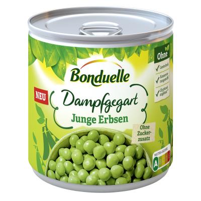 Bonduelle Junge Erbsen Dampfgegart 305G