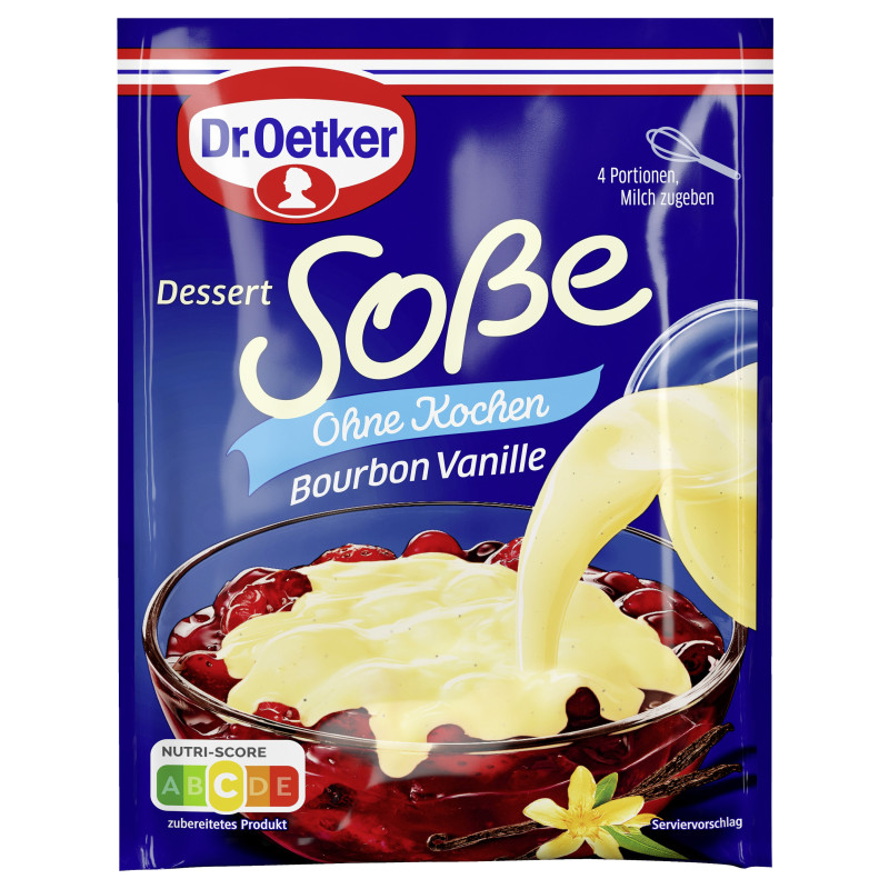 Dr. Oetker Soße Bourbon-Vanille ohne Kochen 250ml
