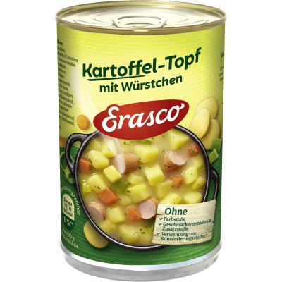 Erasco Kartoffel-Topf mit Würstchen 400g