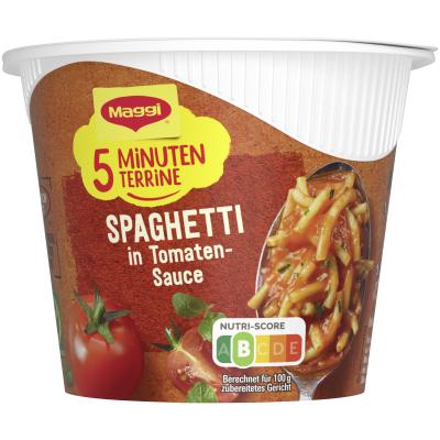 MAGGI 5 MINUTEN TERRINE Spaghetti Tomatensauce 60g