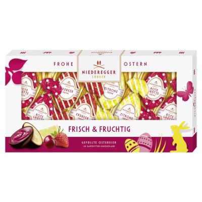 Niederegger Pralinen Eier frisch und fruchtig in Zartbitter-Schokolade 100g