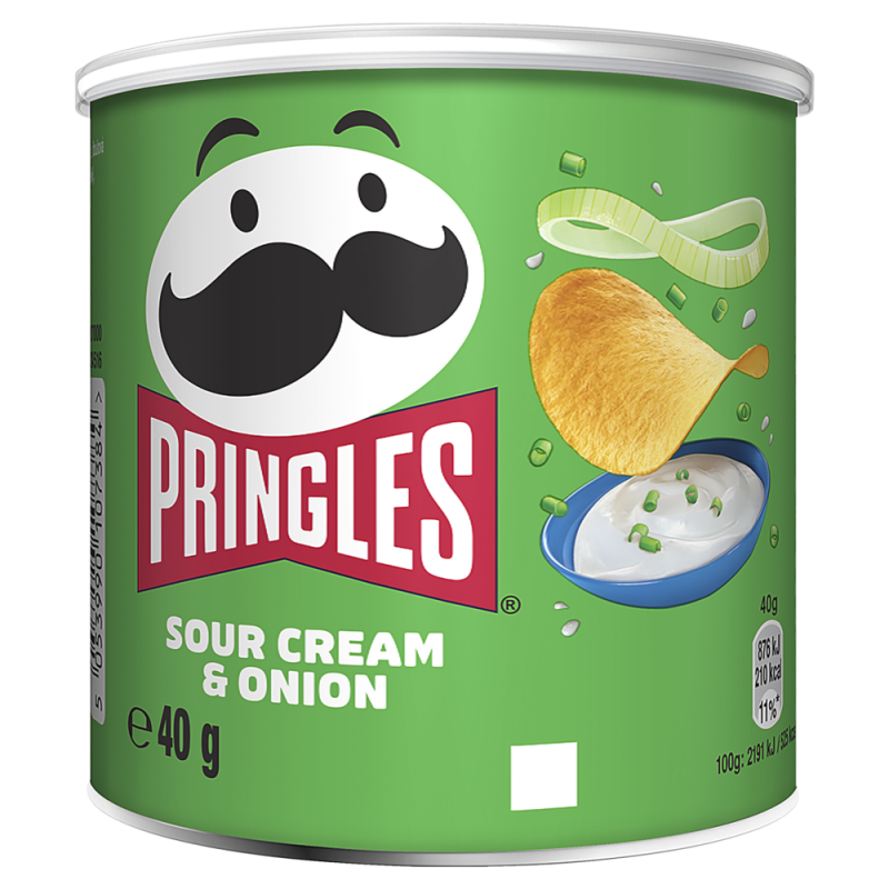 Pringles Sour Cream & Onion à 40g