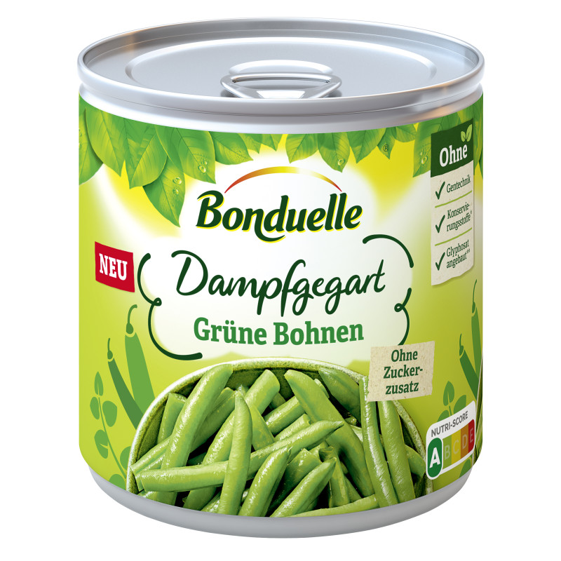 Bonduelle Grüne Bohnen Dampfgegart 425ml / 295g