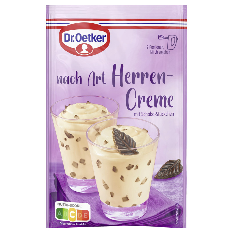 Dr. Oetker in the style of men's cream 250ml