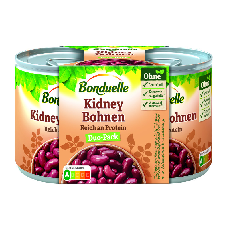 Bonduelle Kidney Bohnen 2x200G = 400g
