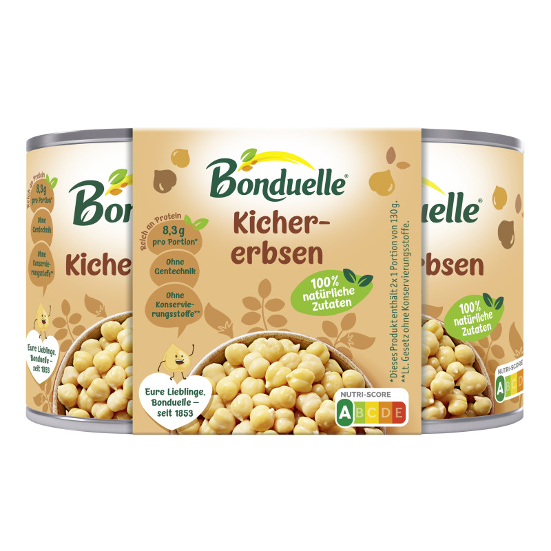 Bonduelle Kichererbsen 2x150G = 300g