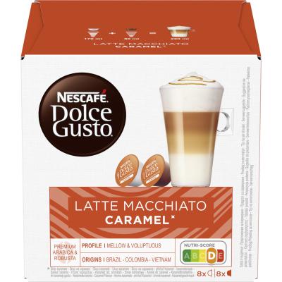 NESCAFE DOLCE GUSTO Latte Macchiato Caramel 16 Kapseln 145,6g