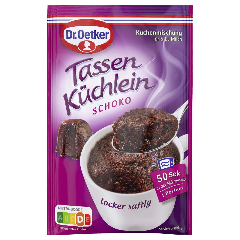 Dr. Oetker Tassenküchlein Schoko 55g