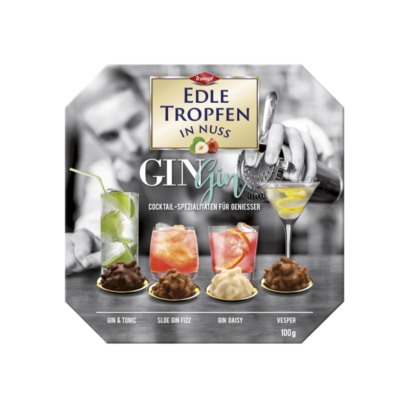 Trumpf Edle Tropfen Nuss Gin Edition 100g