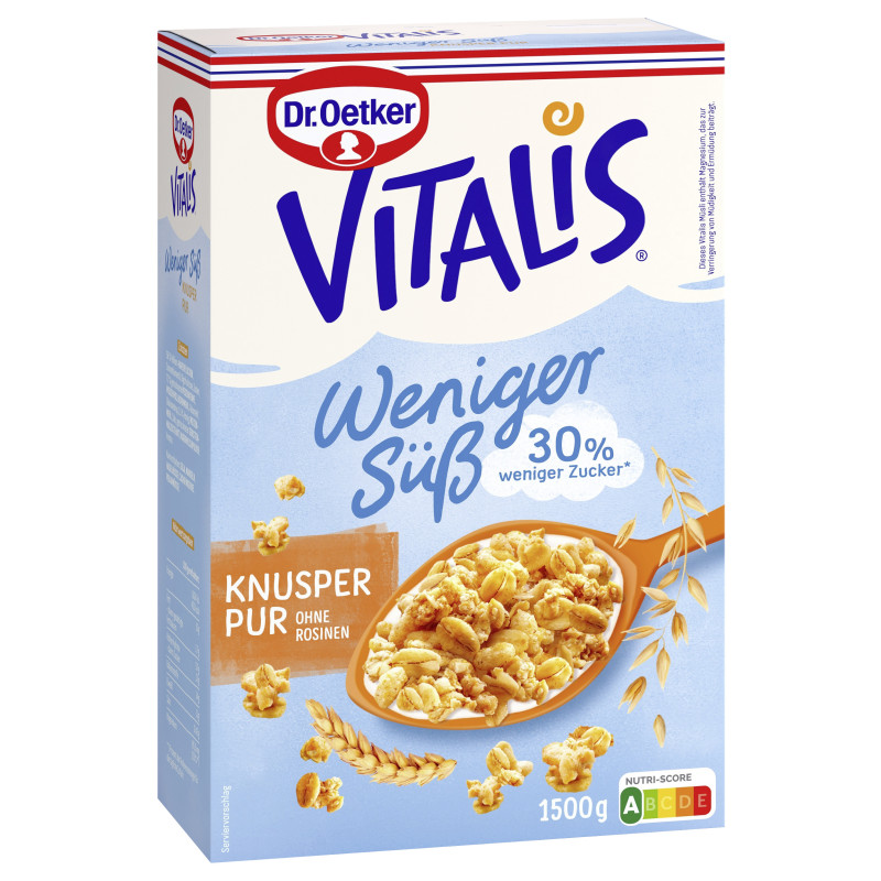 Dr. Oetker Vitalis Wen. süß Knusper Pur 1500g