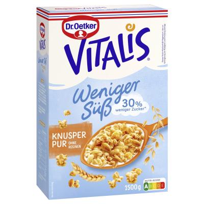 Dr. Oetker Vitalis Wen. süß Knusper Pur 1500g