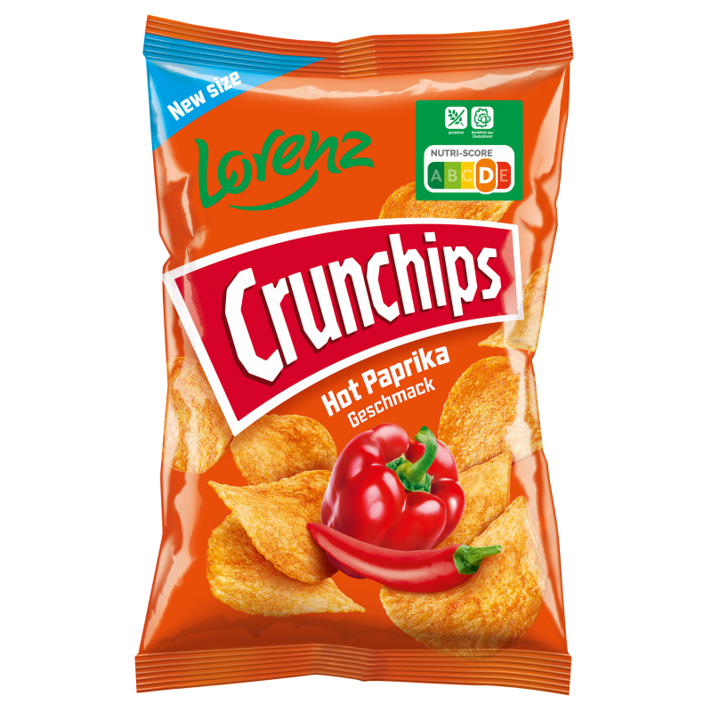 Crunchips Hot Paprika à 150g