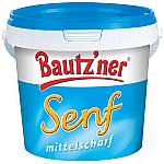 Bautz'ner Mittelscharfer Senf 1000 ml Eimer
