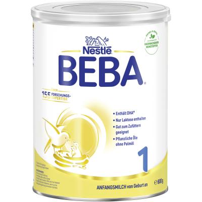 NESTLE BEBA 1 Anfangsmilch von Geburt an, 800g