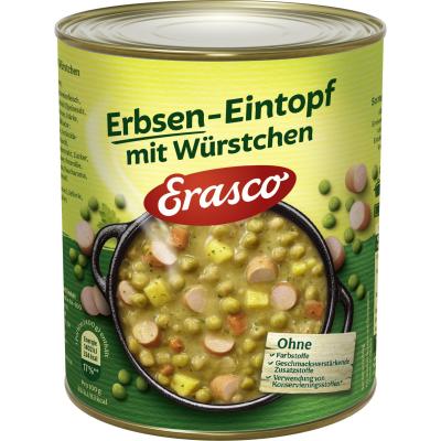 Erasco Erbsen-Eintopf mit Würstchen 800g