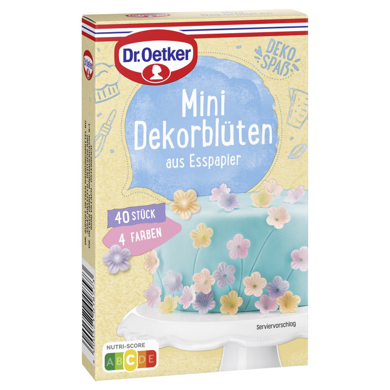 Dr. Oetker Mini Decoration Flowers