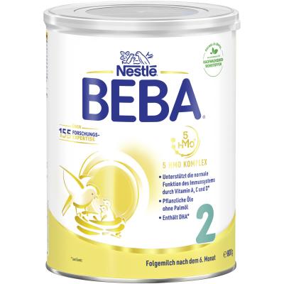 NESTLE BEBA 2 Folgemilch nach dem 6. Monat 800g