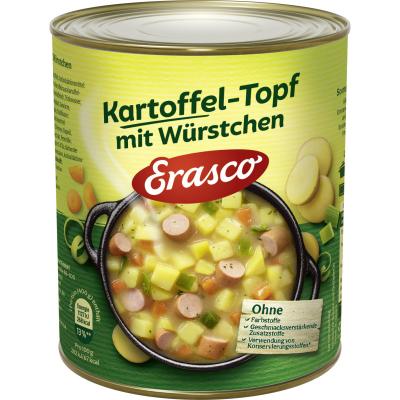 Erasco Kartoffel-Topf mit Würstchen 800g