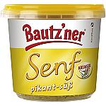 Bautzner Senf pikant-süß Becher 200ml