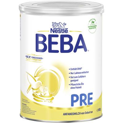 NESTLE BEBA PRE Anfangsmilch von Geburt an, 800g
