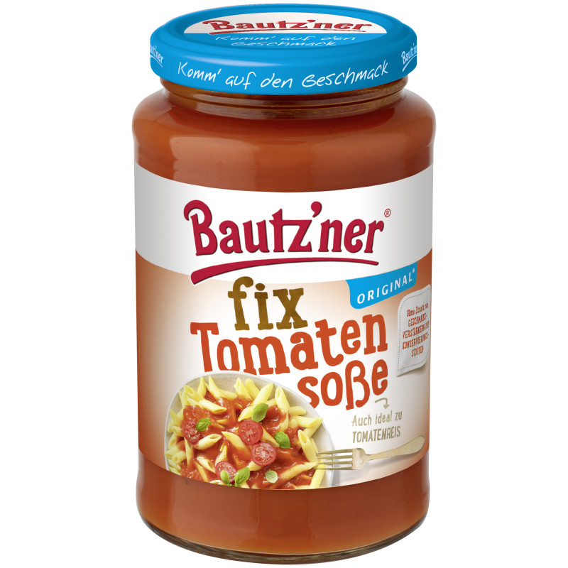 Bautz'ner Fix Tomatensoße Glas 400ml