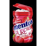 MENTOS Gum Pure Fresh Erdbeere Curvy Dose 70g