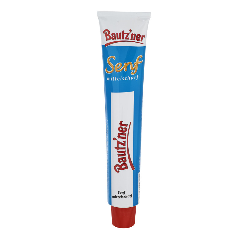Bautzner Senf mittelscharf Tube 100ml