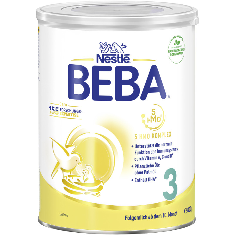 NESTLE BEBA 3 Folgemilch ab dem 10. Monat 800g